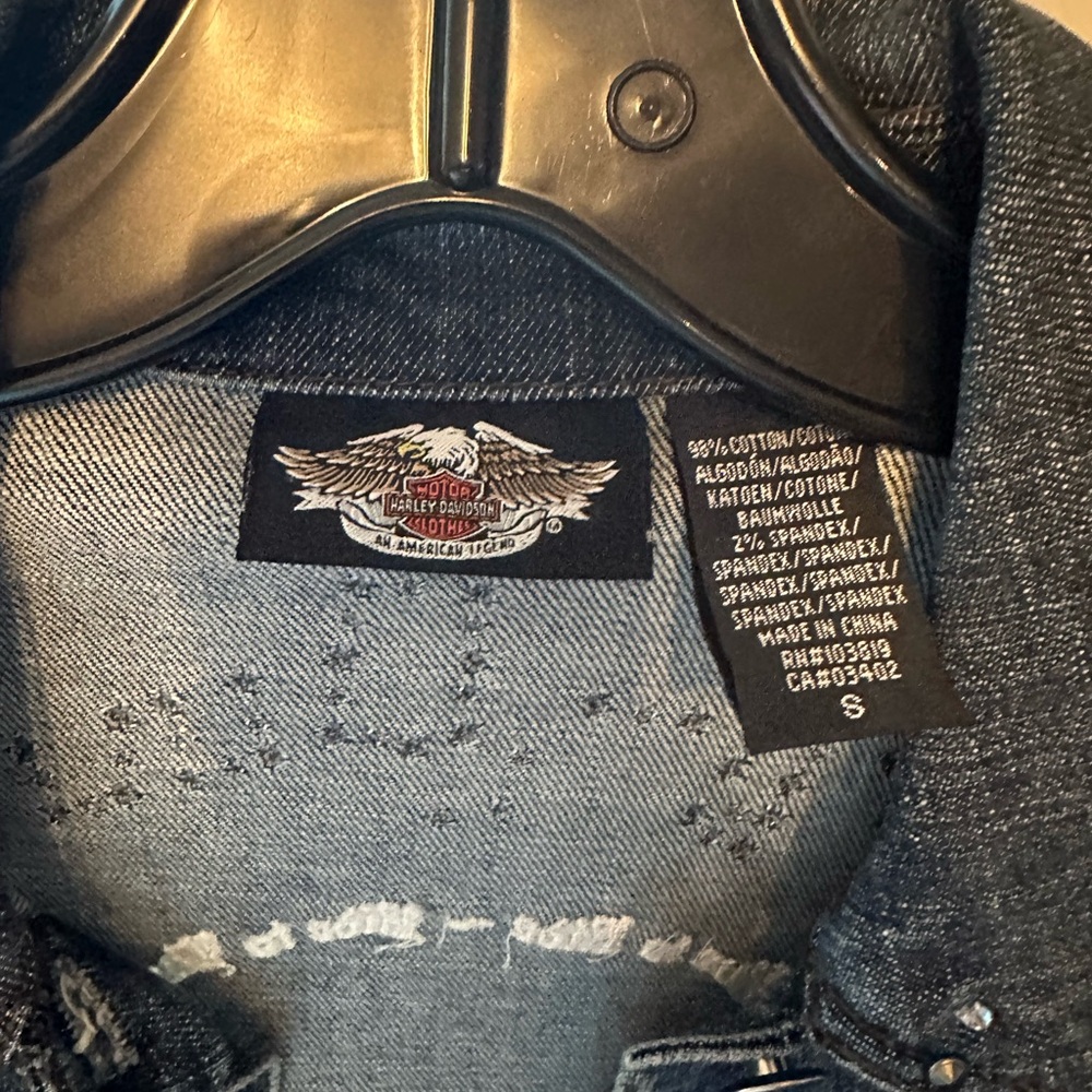 Harley-Davidson Dark Denim Jacket - Picture 3 of 3